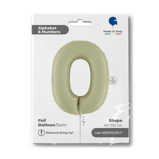 0 - Satin Olive Green 40''