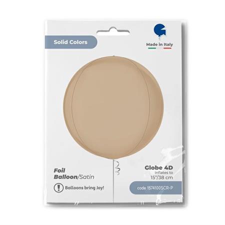 ORBZ GLOBE - SATIN CREAM 15'' 38cm