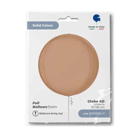 ORBZ GLOBE - SATIN NUDE 15'' 38cm