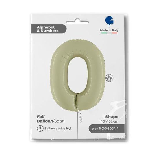 0 - Satin Olive Green 40''
