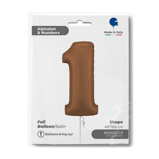 1 - Satin Chocolate 40''