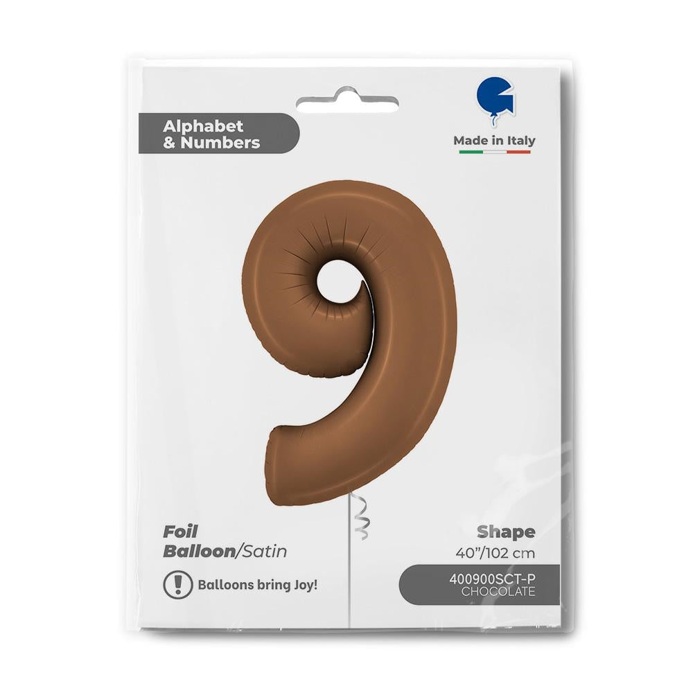 9 - Satin Chocolate 40''