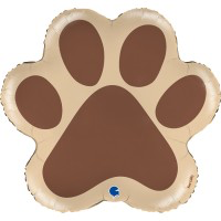Paw Print Brown 24” 60cm