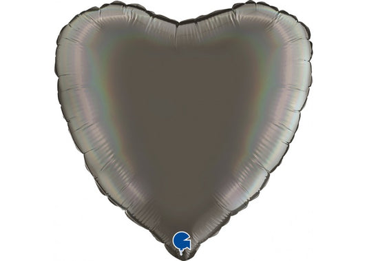 Heart Platinum Grey 36''